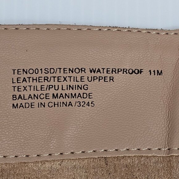 Blondo Tenor Tall Knee High Boot Womens 11 Tan Suede Waterproof Block Heel NEW - Picture 13 of 14